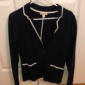 Brooks Brothers Red Fleece Sweater Blazer